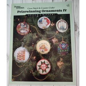 Better Homes & Gardens Prizewinning Ornaments IV Cross Stitch Patterns